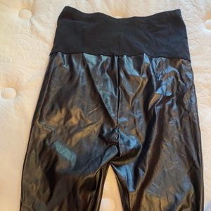 Maturity Leather Leggings